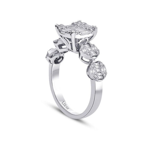 1,14 ct. Diamant Baguette Ring