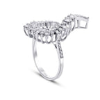 0.68 ct. Diamant Baguette Ring