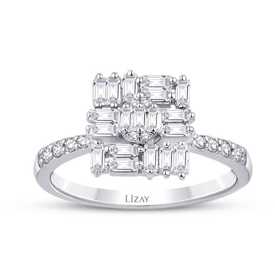0.47 ct. Diamant Baguette Ring