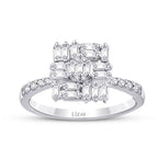 0,47 ct. Diamant Baguette Ring