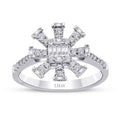 0,29 ct. Diamant Baguette Trend Ring