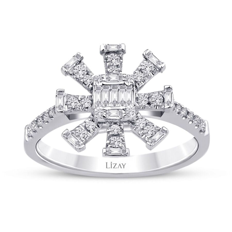 0.29 ct. Diamant Baguette Trend Ring