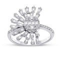 0,79 ct. Diamant Trend Baguette Ring