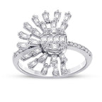 0,79 ct. Diamant Trend Baguette Ring