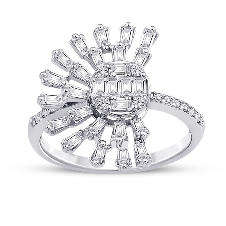0.79 ct. Diamant Trend Baguette Ring