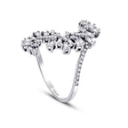 0,55 ct. Diamant Trend Baguette Ring