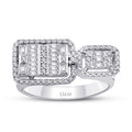 0,41 ct. Diamant Baguette Ring