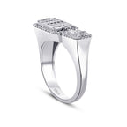 0,41 ct. Diamant Baguette Ring