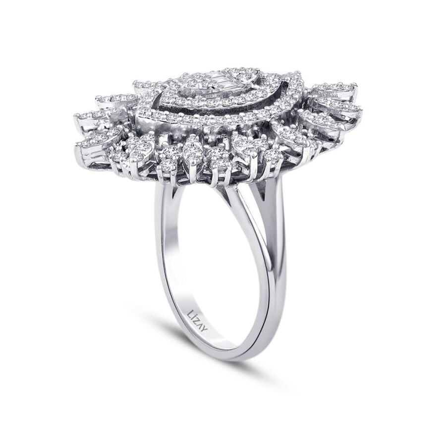 1,48 ct. Diamant Baguette Ring