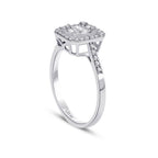 0.39 ct. Diamant Baguette Ring