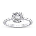 0,23 ct. Diamant Baguette Ring