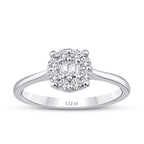 0,23 ct. Diamant Baguette Ring