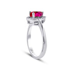 1,44 ct. Diamant Rubin Ring