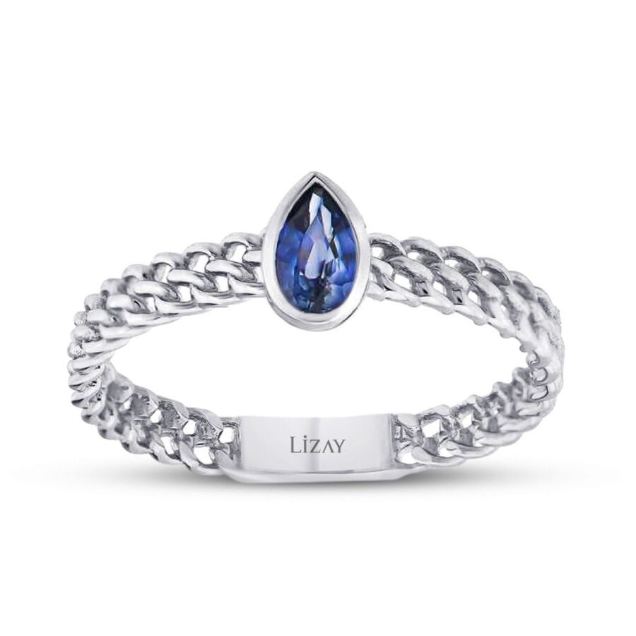 0,25 ct. Saphir Ring