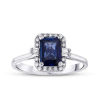 1,15 ct. Diamant Saphir Ring