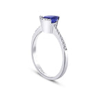 1,19 ct. Diamant Saphir Ring