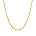 Kugelkette-Halskette aus Gold