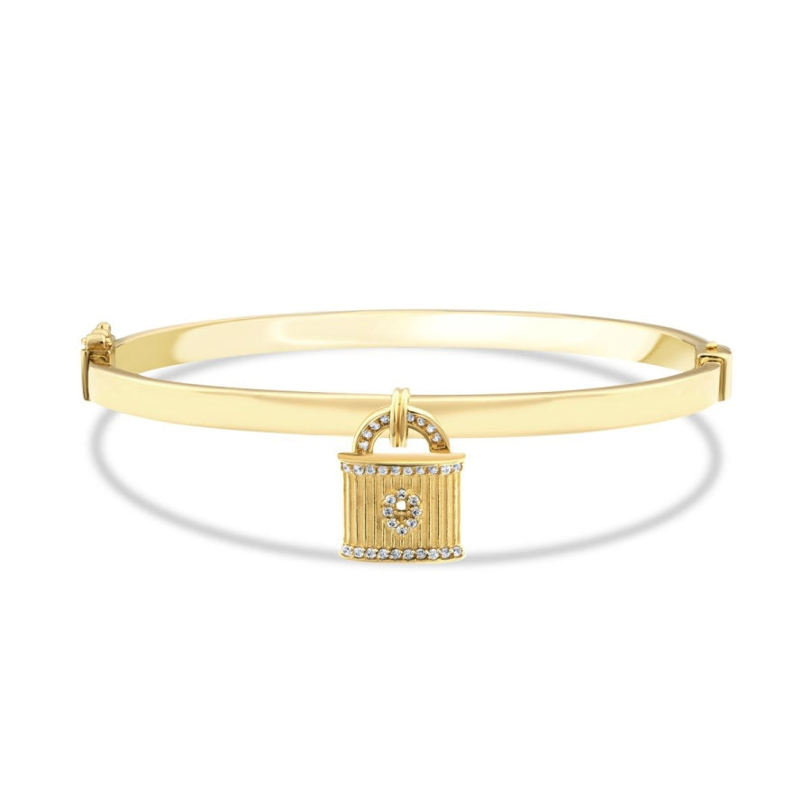 Schloss-Armreif aus Gold