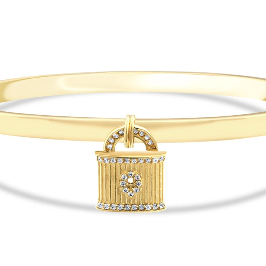 Schloss-Armreif aus Gold