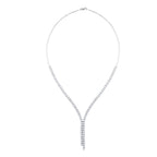 Doppelreihiges Collier mit Steinen aus Gold