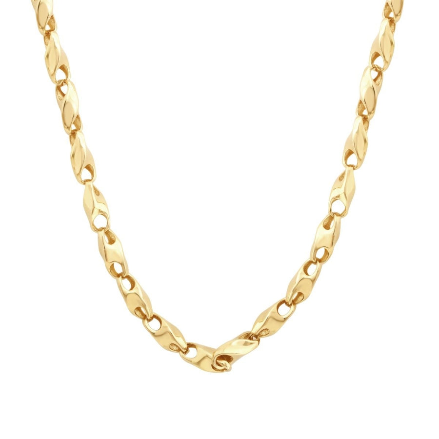 Gedrehte Kette aus Gold