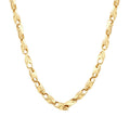 Gedrehte Kette aus Gold