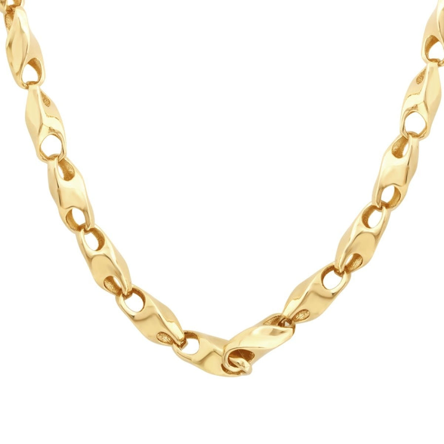 Gedrehte Kette aus Gold