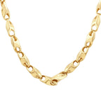 Gedrehte Kette aus Gold
