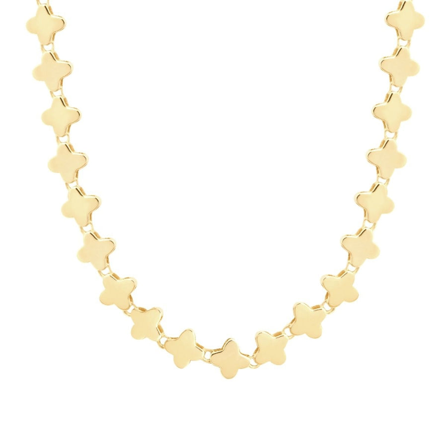 Gold Clover Ketten Halskette