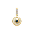 Mystic Auge-Charm aus Gold