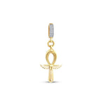 Mystic Ankh-Charm aus Gold