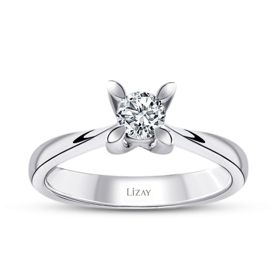 0,25 ct. Diamant Brillant Solitär Verlobungsring