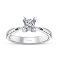 0,25 ct. Diamant Brillant Solitär Verlobungsring
