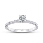 0,40 ct. Diamant Brillant Solitär Verlobungsring
