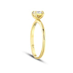 0,50 ct. Diamant Prinzessin Solitär Verlobungsring