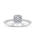0.43 ct. Diamant Rund Solitär Verlobungsring