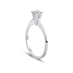 0,04 ct. Diamant Brillant Solitär Verlobungsring