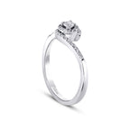 0,29 ct. Diamant Brillant Solitär Trend Verlobungsring