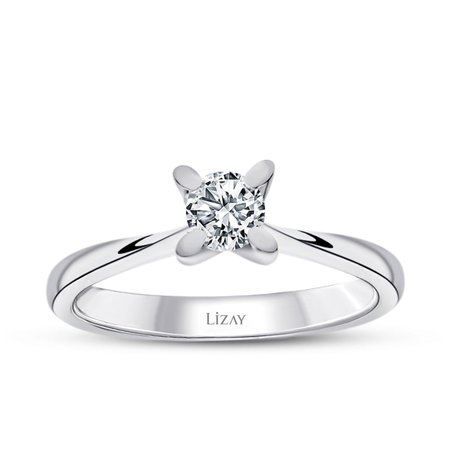 0,35 ct. Diamant Trend Brillant Solitär Verlobungsring
