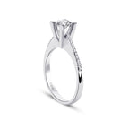 0,61 ct. Diamant Brillant Solitär Verlobungsring