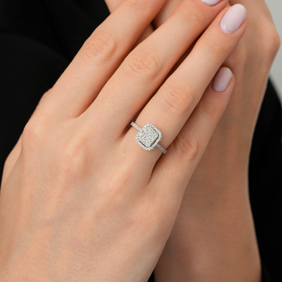 0,43 ct. Diamant Trend Ring