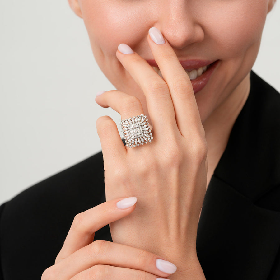 1,24 ct. Diamant Trend Ring