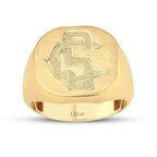 Herren-Design-Ring aus Gold
