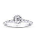 0,41 ct. Diamant Brillant Solitär Verlobungsring