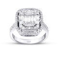 1,01 ct. Diamant Baguette Ring