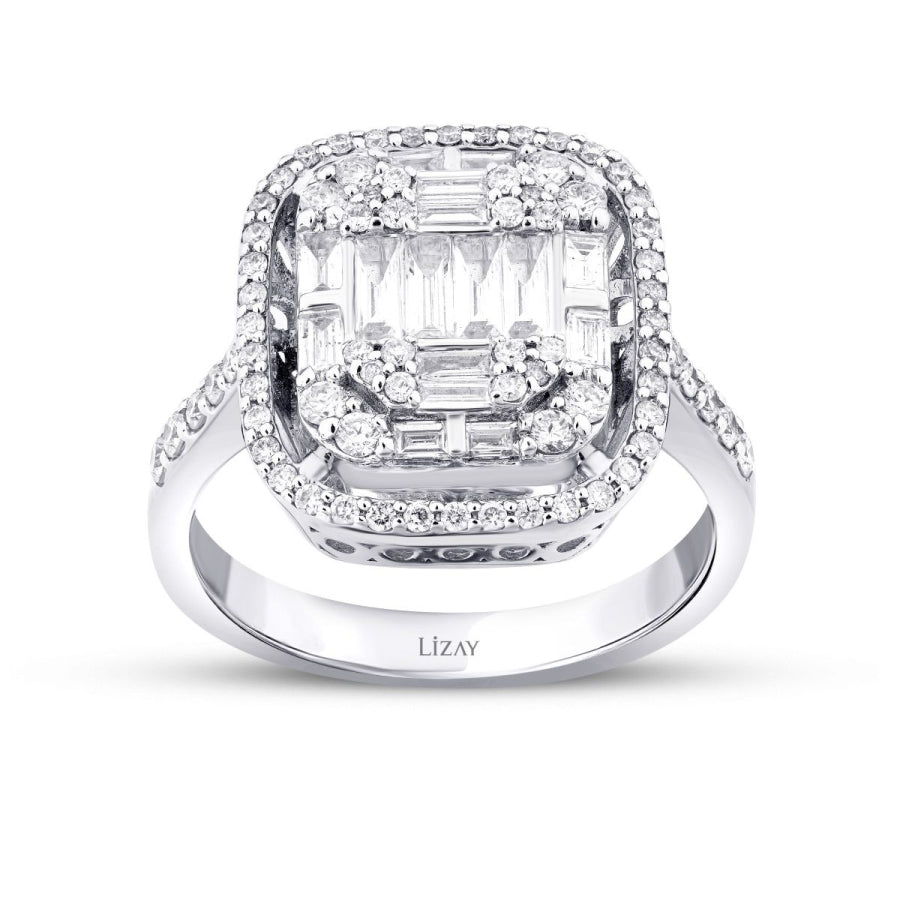 1,01 ct. Diamant Baguette Ring