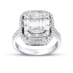 1.01 ct. Diamant Baguette Ring