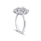 0,50 ct. Diamant Baguette Ring