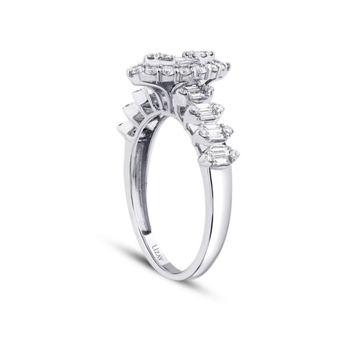0.80 ct. Diamant Baguette Ring