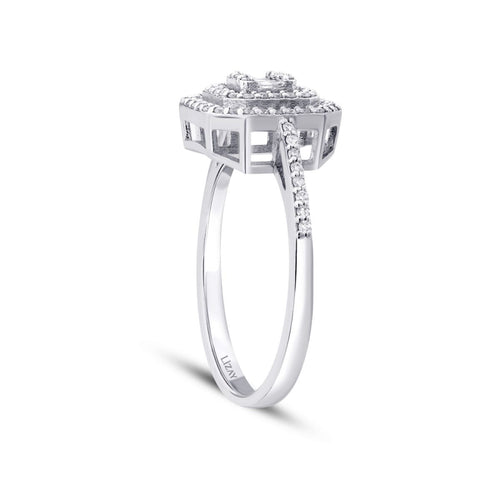 0.57 Karat Diamant Baguette Ring